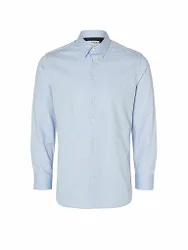 Camicia Slim Fit SLHSLIMSOHO azzurro L