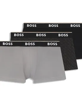 Boxers Power Desig Trunk 1027651 3 Unità Dark Grey XL