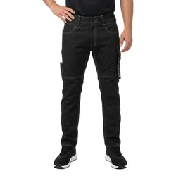 Pantalon De Travail Unique 12079 Big Thigh Pockets Black / Dark Anthracite 58