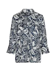 Bluse BÄRBEL2 dunkelblau 40 damen
