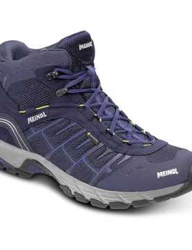 Quebec Mid GTX Herren Trekking-Halbschuhe, blau, Größe 46 46 - Meindl - FashionsVida