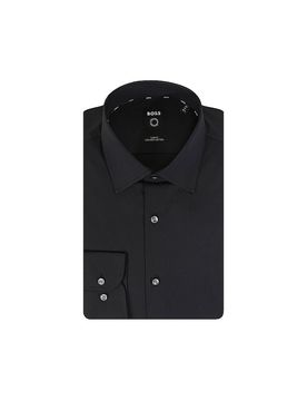 Hemd Slim Fit Hank schwarz 40 herren