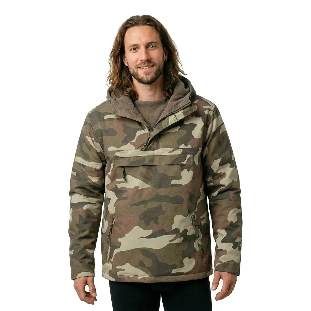 Brandit Giacca Light Woodland 3XL - Brandit - FashionsVida