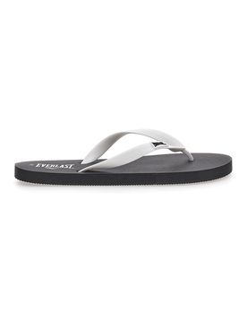 Infradito nere con fascette bianche EV0101 43