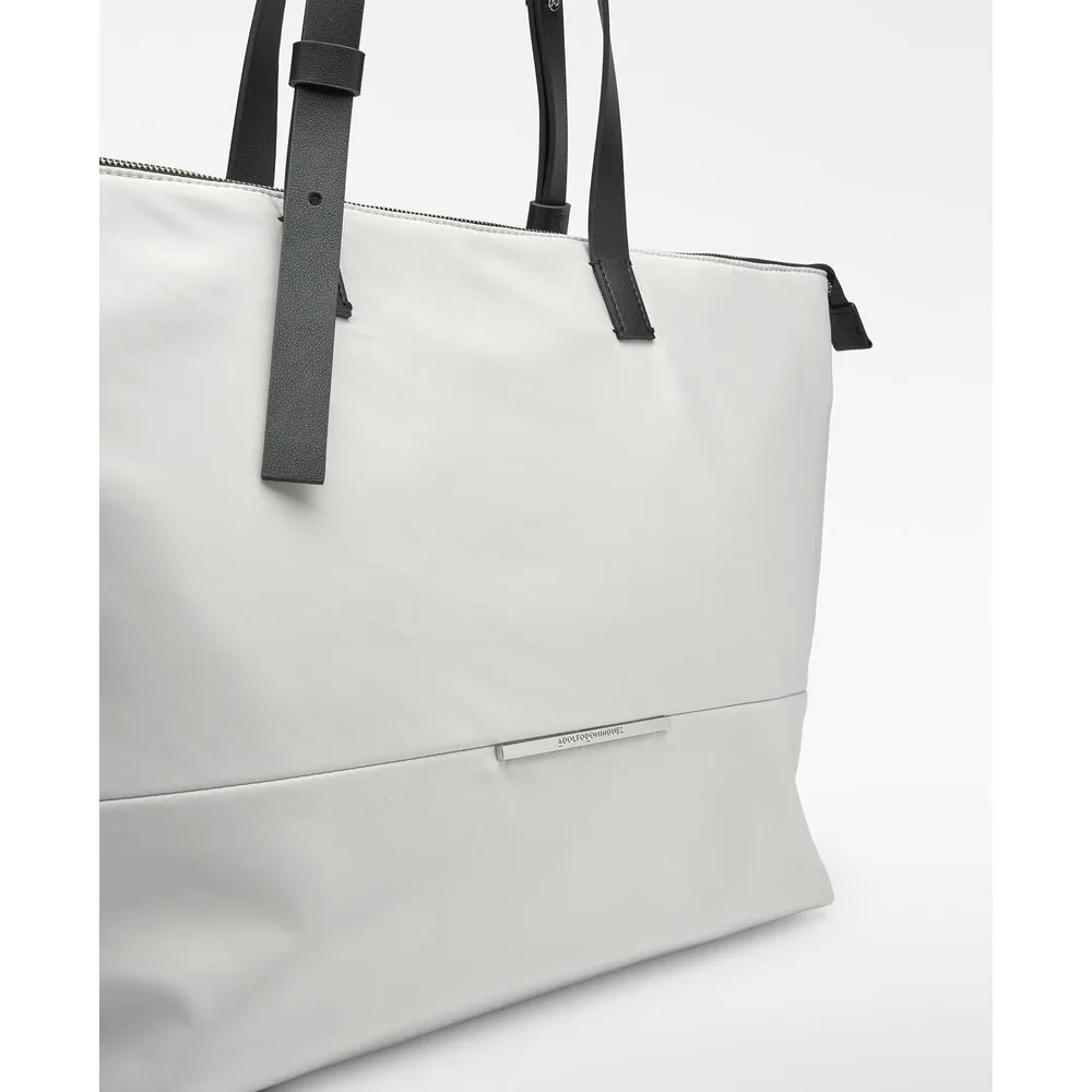 Bolso shopper de mujer horizontal Orión de nailon - Adolfo Dominguez - FashionsVida