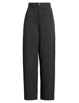 Hose Damen Braungrau L,M,XS Damen - Uma Wang - FashionsVida