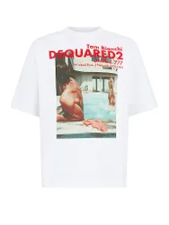DSQUARED2 T-Shirt weiss M herren