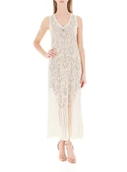 Abito in pizzo LIU JEANS PANNA M