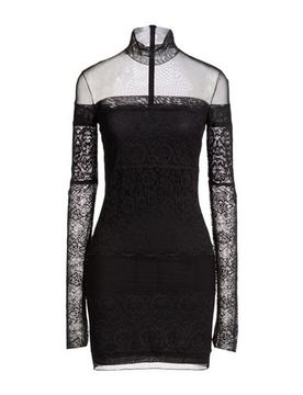 Minivestido Mujer Negro 36 Mujer