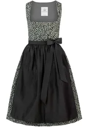 Dirndl Ravinna (salbei, Gr. 44) von Heimatgwand für Damen, 50% Baumwolle, 50% Polyester