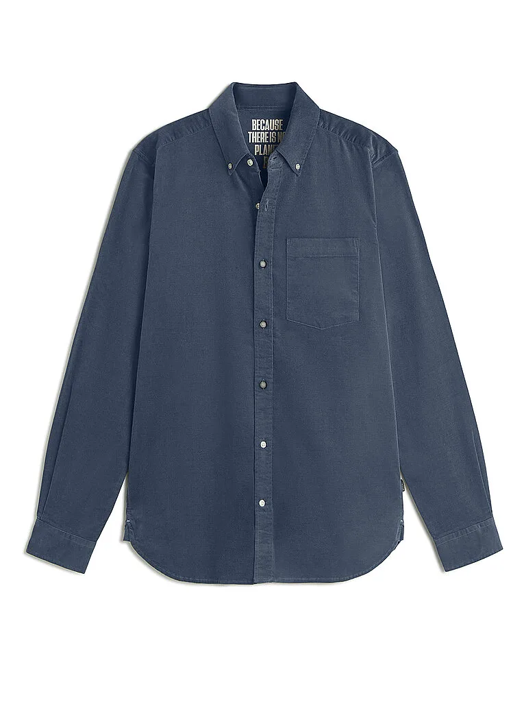 Cordhemd WILLIAM blau M herren - Ecoalf - FashionsVida