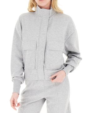 Felpa collo alto GRIGIO I