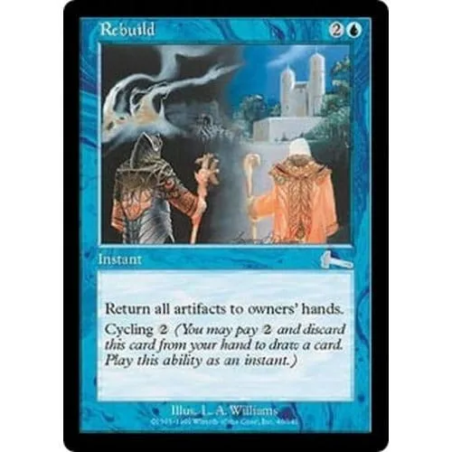 Rebuild (foil) Urza's Legacy - Magic: The Gathering - FashionsVida