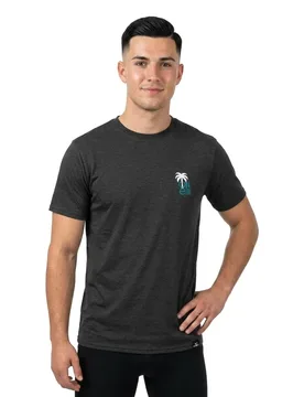 T-shirt à Manches Courtes Hybrid Polygiene Graphic Black Out M - O´neill - FashionsVida