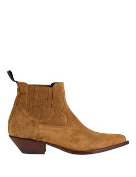 Botines de caña alta Mujer Camel 36,37 Mujer