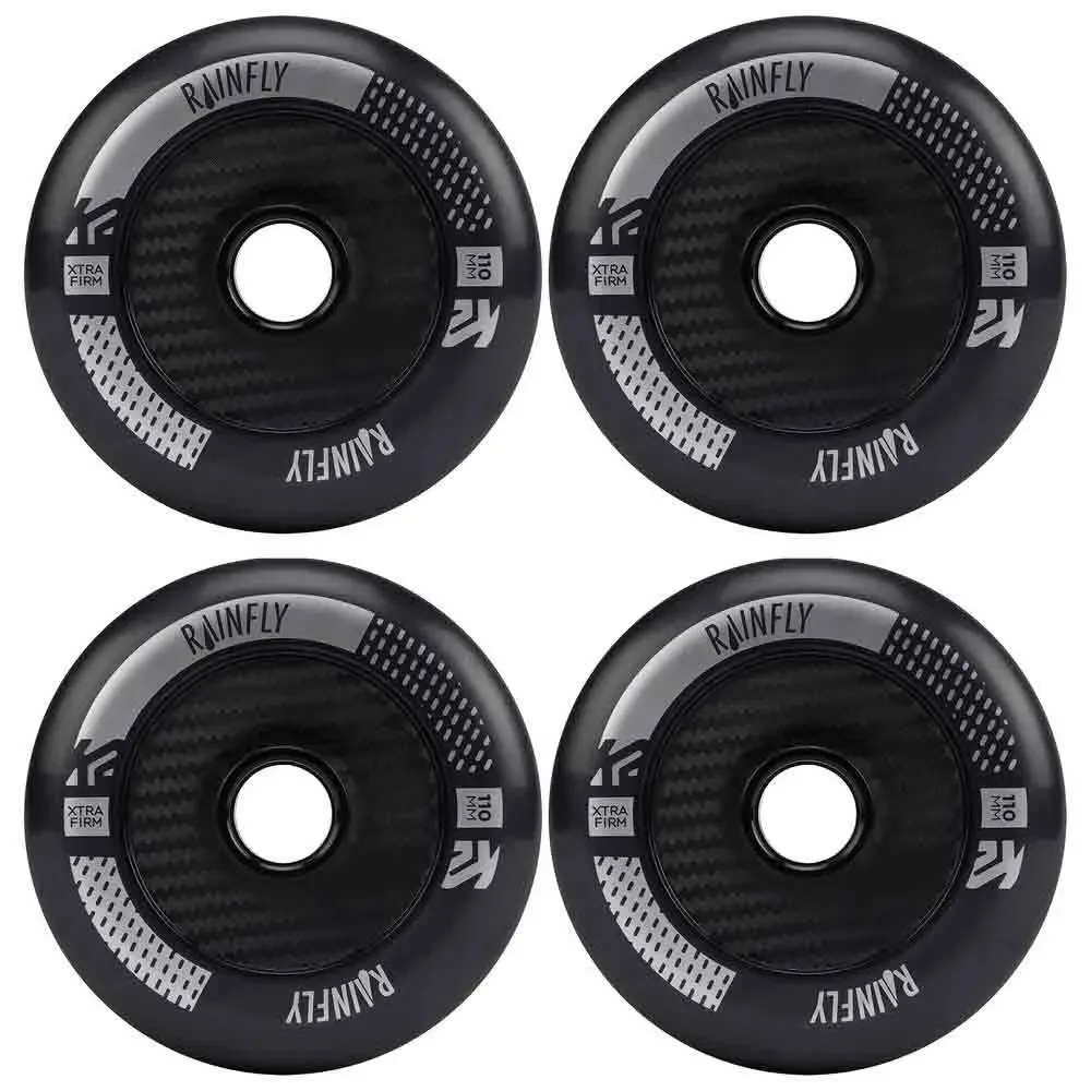 Roues De Rollers Rainfly 4 Unités Black 90 mm unisex - K2 Skates - FashionsVida