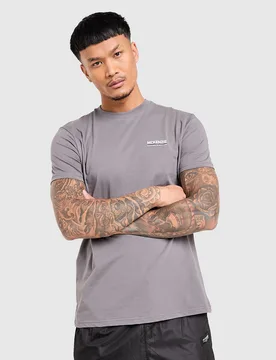 Essential T-Shirt - Herren, Grau - male - Size: L - McKenzie - FashionsVida