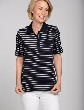 Ganzjahres NOS Poloshirt,1/2 A female - 36 - FashionsVida