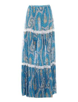 Etro Gonna azzurra