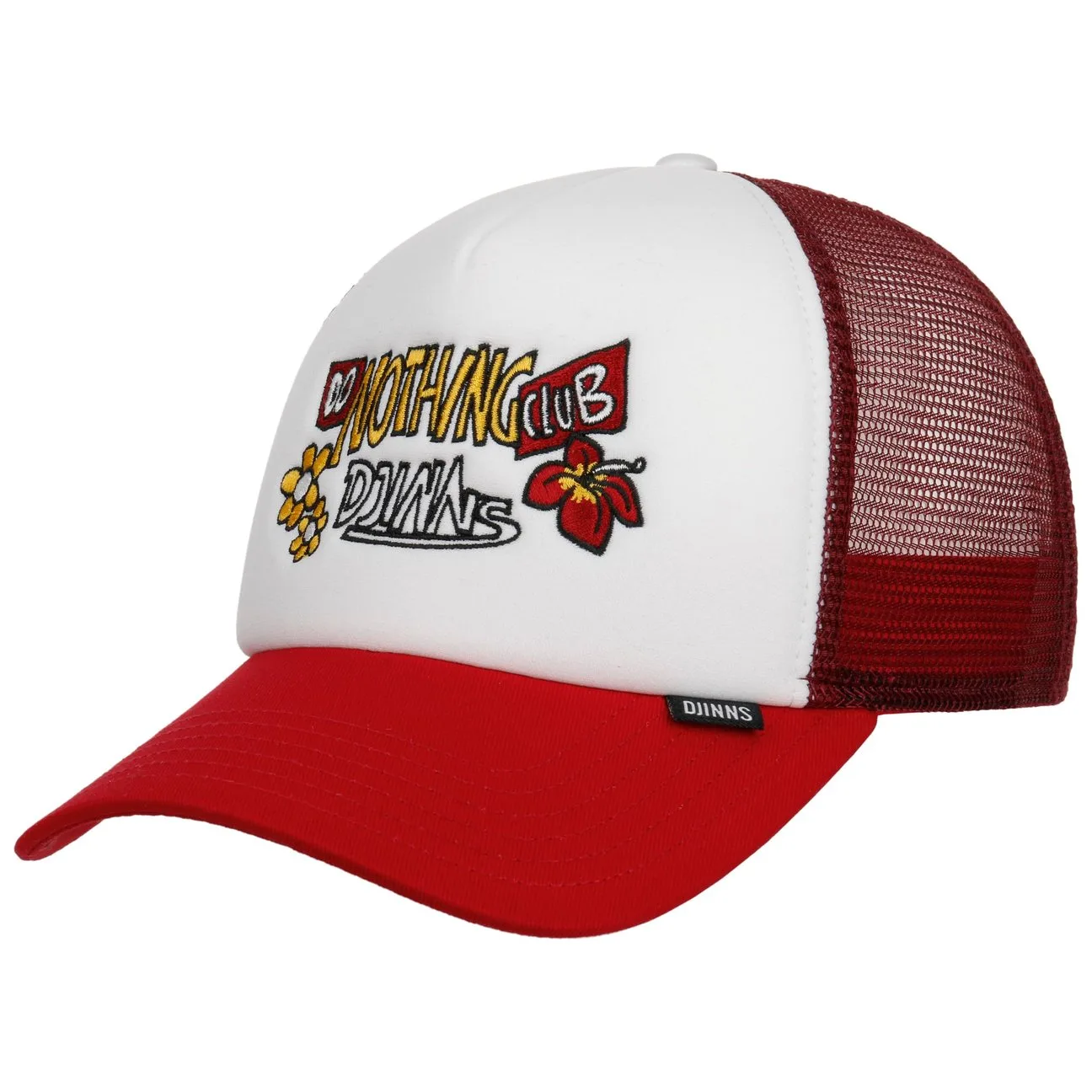 HFT DNC Guy Trucker Cap by - white-red - Herren - Size: One Size - Djinns - FashionsVida