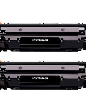 Generico Toner Compatible Hp Ce285a/ce278a/cb435a/cb436a-85a/78a/35a/36a 2 Unités Black One Size unisex - Genérico - FashionsVida