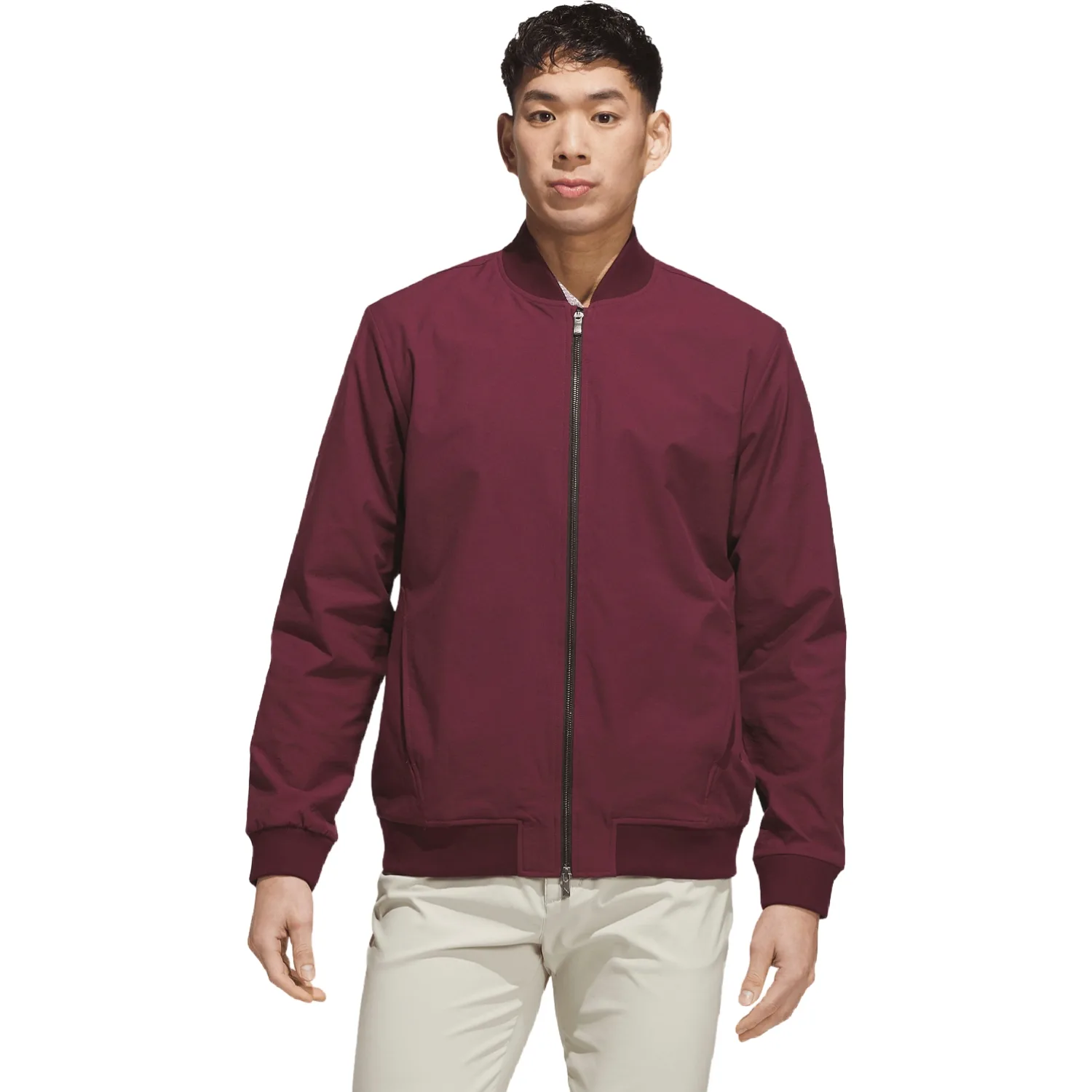 Jacke Ultra Full-Zip, bordeaux s - Adidas - FashionsVida