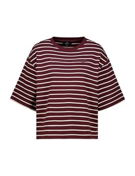Monari Camiseta rojo oscuro 34