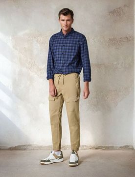 Sinsay - Pantaloni - ambra