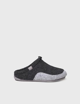 Slipper para hombre en fieltro reciclado | NADIR-FR