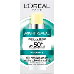 Stick Uv Diario Protección Muy Alta Spf50+ Anti-Manchas Oscuras Invisible Sobre El Maquillaje Bright Reveal