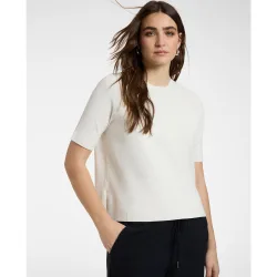 Camisa de mujer de manga corta y largo medio