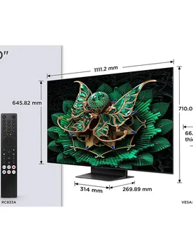 Tv 50c7k 50´´ 4k Mini Led Metallic Europe PAL unisex - TCL - FashionsVida