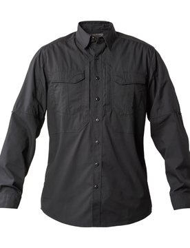 Langarmhemd Stryke Shirt - Schwarz / 3XL Schwarz adult Herren
