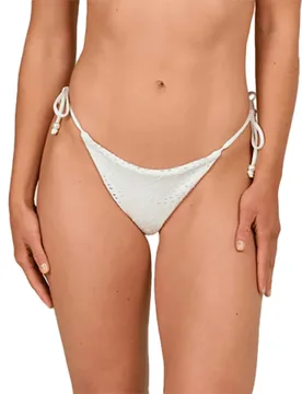 Bas De Bikini Shell Ya Tie Side White S - Salty Crew - FashionsVida