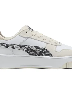 Carina Street Snake Chic Damen Freizeitschuhe, weiß, Größe 38 ½ 38 ½ - Puma - FashionsVida