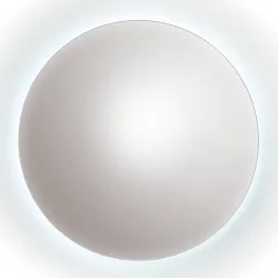 Espejo de baño redondo con LED integrado