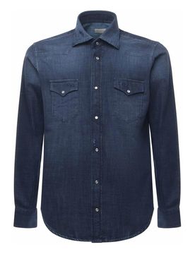 Camicia in denim di cotone Texas