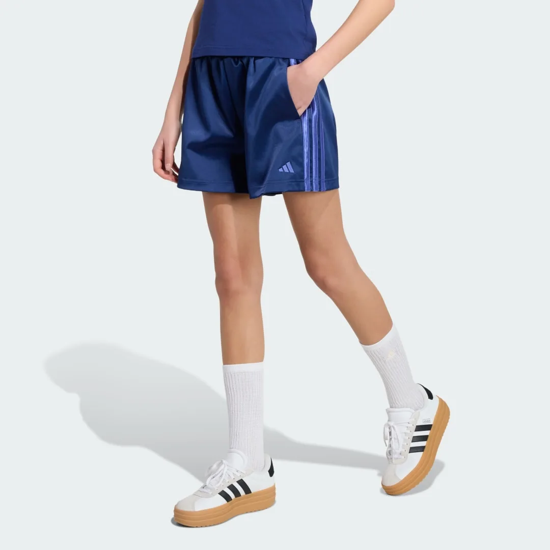 SHORT SATIN 5-6A Dark Blue / Dual Indigo - Adidas - FashionsVida