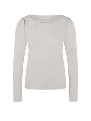 Maglia a maniche lunghe grigio chiaro 42