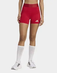 Womens Techfit Pantaloncini Da Pallavolo - Rosso, rosso rosso Donna taglia M 13 CM
