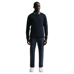 Pullover mit Rundhalsausschnitt - Bleu - male - Size: S