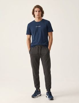 Pantaloni jogger slim fit - grigio scuro