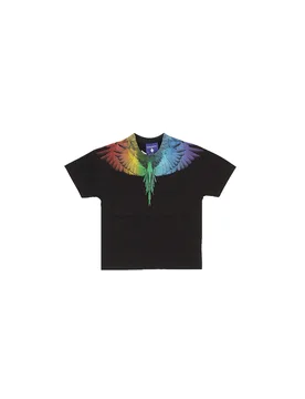 Bambino t-shirt s6cmjbth028 110 jersey t-shirt boy black - MARCELO BURLON COUNTY OF MILAN - FashionsVida