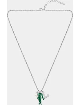 Collar de hombre Umpire de acero - Lacoste - FashionsVida