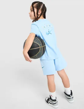 Completo Beyond The Arc Maglia/Pantaloncino Bambino - Blu, blu blu Bambino taglia 3-4Y - Jordan - FashionsVida