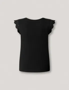 Blusa de mujer canalé sin mangas - Pepe Jeans - FashionsVida