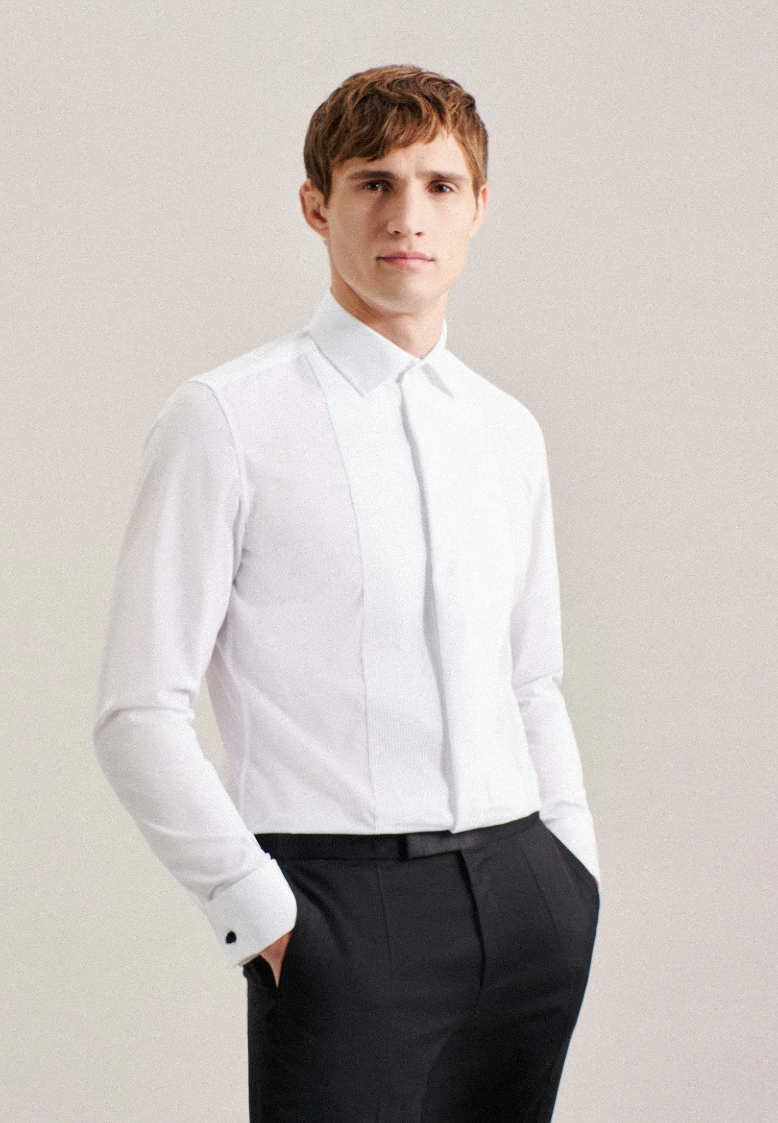 Slim Gala Uni Weiß 38 - Seidensticker.com - FashionsVida