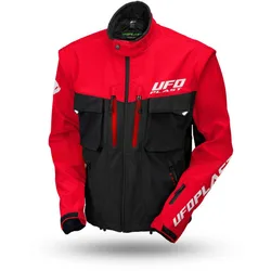 Giacca Moto Enduro TAIGA Rosso - Protezioni NON Incluse taglia L
