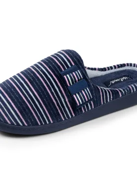 Chaussons mules Rayures marine rayure marine 36 - Isotoner - FashionsVida