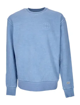 Felpa Girocollo Uomo 12 Galaxies Faded Crewneck Blue - Huf - FashionsVida